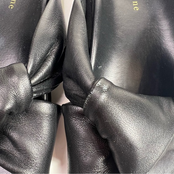 Jenni Kayne Leather Knot Sandals Black Size 38 - Picture 10 of 16